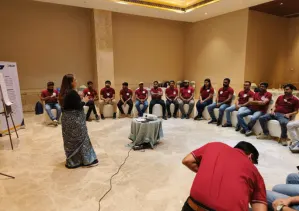 Corporate training group photo – skills4U