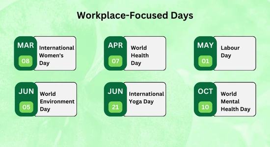 Workplace Calendar 2025